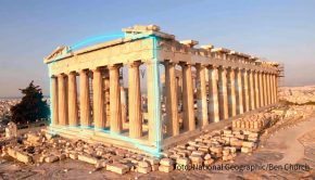 Die zweite Staffel der Serie „Europa von oben“ startet am Sonntag in deutscher Erstausstrahlung beim Doku-Sender National Geographic. Zu sehen sind Bauwerke und Naturräume u.a. in Griechenland, Schweden und Frankreich. (Foto: National Geographic/Ben Church)