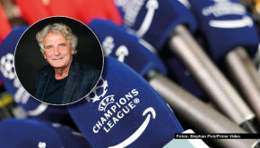 Fußballstars verdienen Millionen, die nicht zuletzt durch die enormen Abo-Gebühren, die die Fans an verschiedenste Plattformen entrichten, finanziert werden. Trotzdem ärgert sich kaum jemand über üppige Spielerhonorare. 18,36 Euro Rundfunkbeitrag befeuern dagegen weiterhin die Debatte über die Existenzberechtigung öffentlich-rechtlicher Sender. Und der Druck steigt. Kick-Media-Vorstandschef Alexander Elbertzhagen vergleicht ganz bewusst Äpfel mit Birnen und findet, dass beides durchaus zusammenhängt. (Foto © Prime Video)