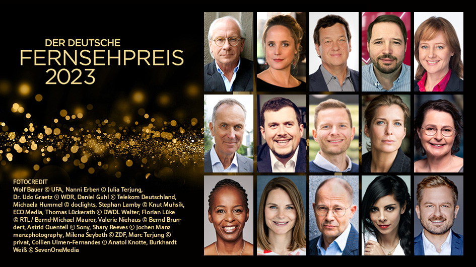 Die 15-köpfige Jury des Deutschen Fernsehpreises 2023 hat nun ihre Arbeit aufgenommen. Den Vorsitz hat zum mittlerweile fünften Mal der Produzent Wolf Bauer inne. Die Preisverleihung findet am 27. und 28. September in Köln statt.