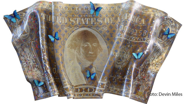 In den Ulmer BEGE Galerien endete die spektakuläre „My Stars“-Schau von Devin Miles. Der Hamburger Künstler gilt als bedeutendster und zugleich erfolgreichster Vertreters der Contemporary German Pop Art. BEGE-Chef Bernd Geserick zeigte sich nach der Finissage hochzufrieden. (Foto: Devin Miles)