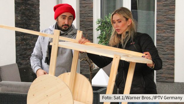 Musiker Eko Fresh und Model und Sängerin Sarah Bora gehören zu den drei Promi-Paaren, die am Sonntag in Sat.1 ihr handwerkliches und künstlerisches Geschick unter Beweis stellen. Gesucht werden die titelgebenden „Tutorial-Champions“.