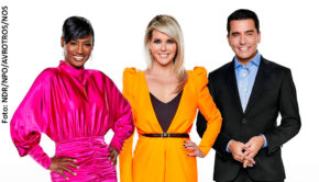 Die offizielle Ersatzsendung der EBU für den abgesagten Eurovision Song Contest wird am 16. Mai auch im Ersten zu sehen sein. Durch die Show „Europe Shine a Light“ führen Edsilia Rombley, Chantal Janzen und Jan Smit, die auch als Moderatoren des ESC in Rotterdam vorgesehen waren. (Foto: NDR/NPO/AVROTROS/NOS)