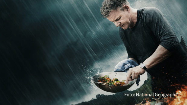 Für Starkoch Gordon Ramsay sind ab dem heutigen 7. September wieder „Kulinarische Abenteuer“ angesagt. National Geographic zeigt die zweite Staffel der gleichnamigen Serie immer montags als deutsche TV-Premiere. (Foto: National Geographic)