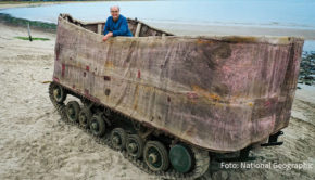 Die Folgen des zweiten Weltkrieges sind in vielen Regionen Europas immer noch zu sehen. Die Serie „Zweiter Weltkrieg: Geschichte von oben“ des Doku-Senders National Geographic zeigt ab heute einige bekannte Schauplätze des Zweiten Weltkriegs aus der Vogelperspektive. (Foto: National Geographic)