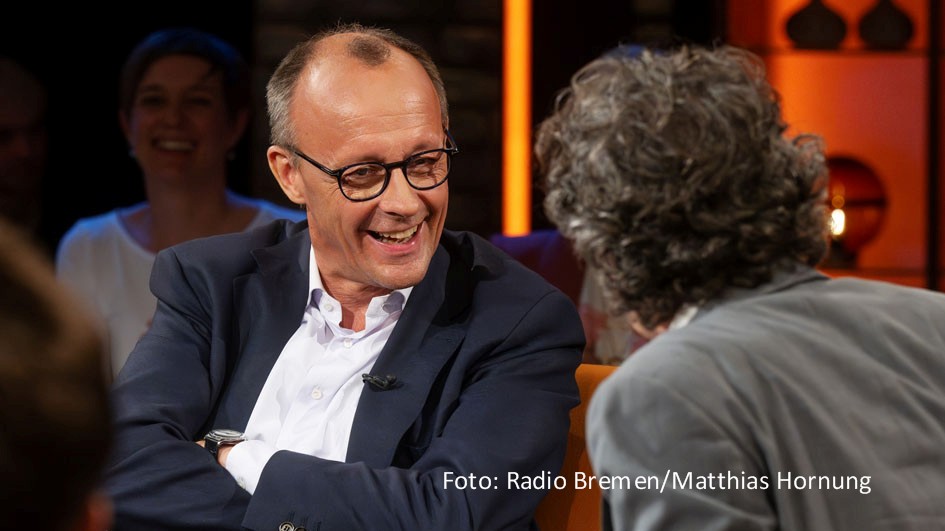 HP_3nach9_Friedrich_Merz_01_Credit Radio Bremen_Matthias Hornung