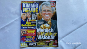 Stars wie Frank Elstner, Hans Sigl, Giovanni Zarrella, Thomas Gottschalk, Stefanie Hertl und Carmen Nebel feierten in Rust mit Produzenten-Legende Werner Kimmig. Der Burda-Verlag widmete dem „Grandseigneur der deutschen TV-Unterhaltung“ eine eigene „Kimmig Revue“. (Foto: smalltalk)