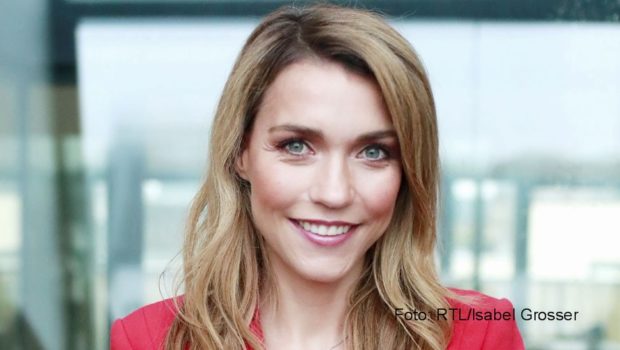 Annett Möller steht diese Woche an der Seite von Maurice Gajda im RTL-Frühmagazin „Guten Morgen Deutschland“ vor der Kamera. „Es hat wirklich etwas von Nach-Hause-Kommen“, so die Bestseller-Autorin. (Foto: RTL/Isabel Grosser)