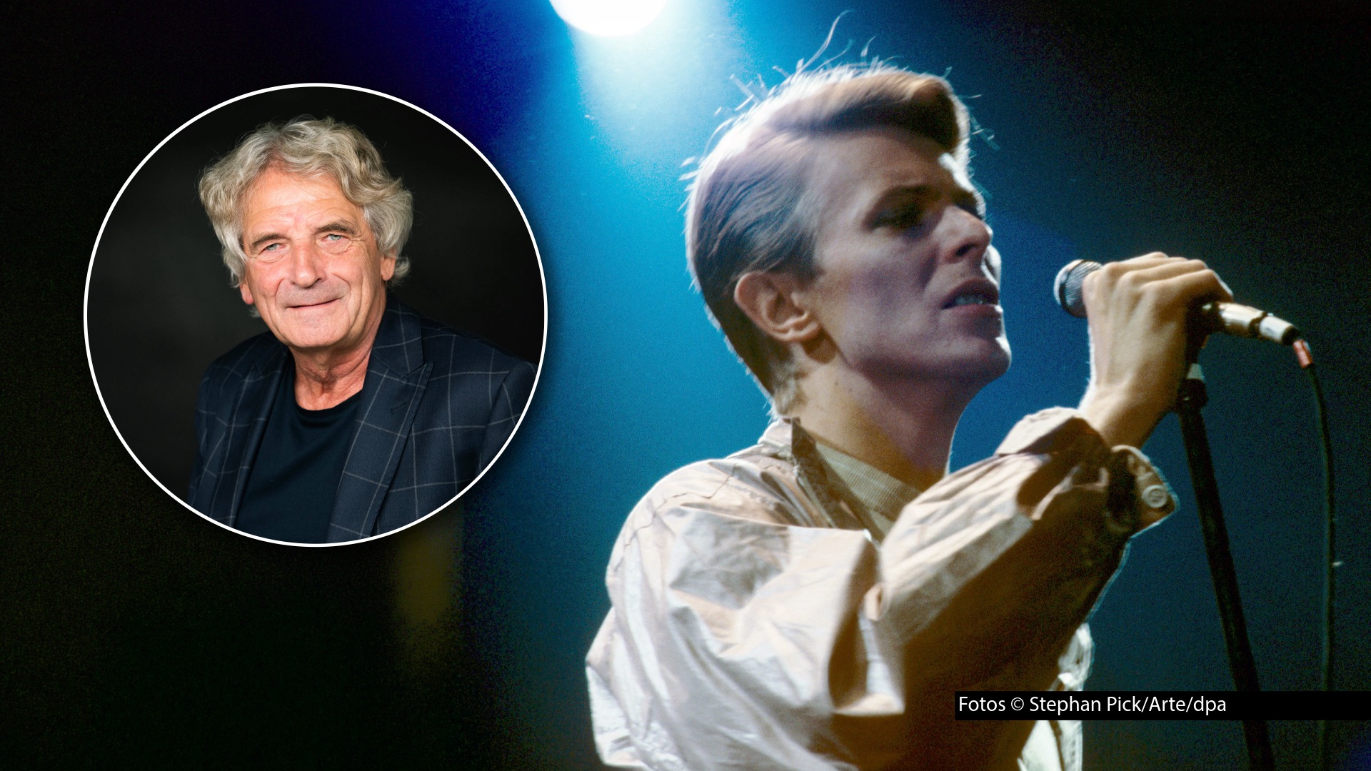 David Bowie ist eigentlich immer ein Thema. Und diese Woche besonders. Denn vor genau 50 Jahren begann die Berlin-Zeit des 2016 verstorbenen Künstlers. Bereits Anfang des Jahres erinnerte auf Arte die Dokumentation „Bowie – Der letzte Akt“ auch daran. Kick-Media-Vorstandschef Alexander Elbertzhagen verbindet mit Bowie sehr persönliche Erinnerungen. Er war 1978 Tourmanager der „Heroes“-Tour. Dabei erlebte er den Künstler als Rockstar und begeisterten Leser. Das lenkt Elbertzhagens Überlegungen schließlich auf die aktuelle Longlist des Deutschen Buchpreises. Foto © Arte/dpa