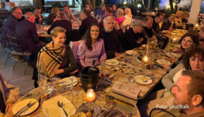 Am Dienstag, den 17. Oktober fand in Cannes ein inoffizielles aber durchaus traditionsreiches Produzententreffen statt. Bei dem u.a. von Kick-Media und Redseven Entertainment-Chef Jobst Benthues initiierten Stammtisch hieß es: Willkommen im Realismus! (Foto: smalltalk)