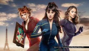 Die französische Action-Krimiserie „Cat’s Eyes“ startet im Juli im ZDF-Streamingportal und bei ZDFneo, das auch als Koproduzent beteiligt ist. Claire Romain, Camille Lou und Constance Labbé spielen drei Schwestern, die als Kunst-Meisterdiebinnen die gestohlene Sammlung ihres verstorbenen Vaters zurückerobern wollen. Foto: © ZDF/Thomas Braut/Big Band Story/TF1