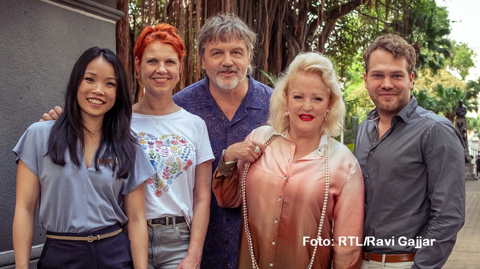 HP_Club Las Piranjas_2022_Trang Le Hong, Cordula Stratman, Hape Kerkeling, Angelika Milster, Ben Münchow_Foto RTL_Ravi Gajjar