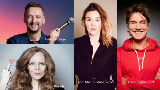 Zehn Tage lang steht Köln ganz im Zeichen des Spaßes. Beim 33. Cologne Comedy Festival treten zahlreiche Genre-Größen und Nachwuchstalente in 30 Locations in der Domstadt auf. Mit dabei sind u.a. Matze Knop, Sarah Bosetti, Ole Lehmann und Jeannine Michaelsen. (Fotos: Hendrik Gergen; Sarah Bosetti; Mumpi Monsterpics; Stephan Pick)