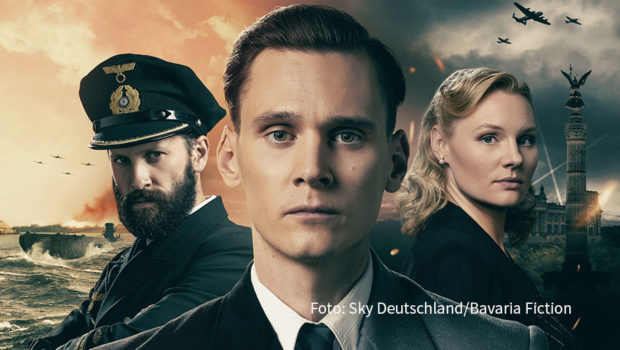 Klarmachen zum Auslaufen: Am 23. September gibt’s bei Sky die offenbar letzten neuen Folgen von „Das Boot“. Die Hauptrollen in der vierten Staffel der mehrfach ausgezeichneten Serie spielen Franz Dinda, Rick Okon und Rosalie Thomass. (Foto: Sky Deutschland/Bavaria Fiction)