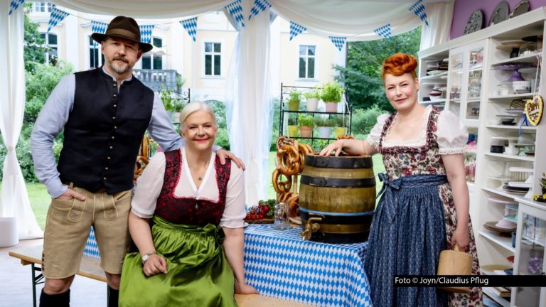HP_Das große Backen_1408_Christian Hümbs, Bettina Schliephake-Burchardt, Enie van de Meiklokjes_Foto Joyn_Claudius Pflug