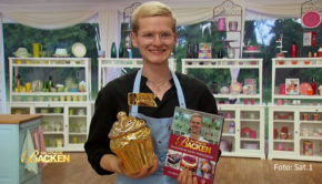 Nach dem gestrigen Staffelfinale der Sat.1-Show „Das große Backen“ mit Hannes Güther als bestem Hobby-Bäcker Deutschlands steht bereits der Start der nächsten Celebrity-Version fest. Ab dem 12. Januar bittet Enie van de Meiklokjes wieder Promis in die TV-Backstube. (Foto: Sat.1)