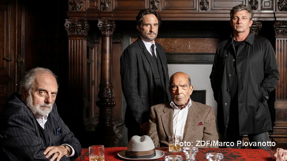 HP_Der Feind meines Feindes_2022_Alessandro Bressanello, Oliver Mommsen, Orso Maria Guerrini, Hans Sigl_Foto ZDF_Marco Piovanotto