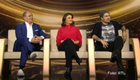 Das von Hans Sigl moderierte RTL-Quiz „Der unfassbar schlauste Mensch der Welt“ startet am 8. August in die zweite Woche. Die Dauerbrenner-Kandidaten Katharina Wackernagel und David Garrett bekommen es dabei mit RTL-Moderator und -Charity-Chef Wolfram Kons als Herausforderer zu tun. (Foto: RTL)