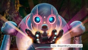 Die deutsche Fassung des US-amerikanischen Animationsfilms „Der wilde Roboter“ läuft ab dem 3. Oktober in den Kinos. Judith Rakers spricht darin die Hauptfigur Roz, einen weiblichen Roboter, der durch Zufall zur Beschützerin eines verwaisten Gänsekükens wird. (Foto: DreamWorks/Universal)