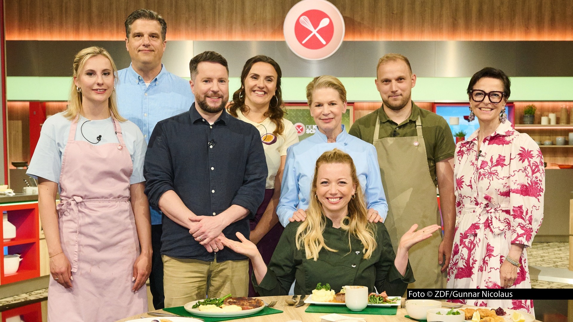 HP_Die Küchenschlacht_KW25_Host Cornelia Poletto, Jurorin Zora Klipp_Foto ZDF_Gunnar Nicolaus