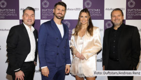 Im Rahmen einer corona-konformen Digital-Gala live aus den Kölner RTL-Studios zeichnete die Fragrance Foundation Deutschland am gestrigen 2. Dezember die Gewinner des Deutschen Parfumpreises Duftstars aus. (Foto: Duftstars/Andreas Renz)