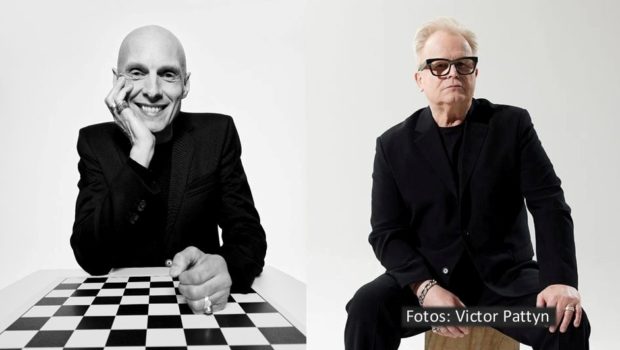 Schriftsteller Michael Lentz hat ein Buch über Herbert Grönemeyer geschrieben, das er zusammen mit dem Musiker bei der ersten Ausgabe des Literaturfests ELB.lit in Hamburg vorstellt. Der norddeutsche Ableger der lit.Cologne findet ab dem 21. September statt und umfasst insgesamt 25 Veranstaltungen. (Fotos: Victor Pattyn)