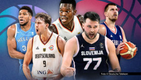 In Lettland, Finnland, Zypern und Polen wird ab dem 27. August die Basketball-Europameisterschaft der Männer ausgetragen. MagentaTV und MagentaSport zeigen alle 76 Spiele des Turniers live. Darüber hinaus ist RTL als Free-TV-Partner u.a. für die Spiele des deutschen Teams mit im Boot. Foto © Deutsche Telekom