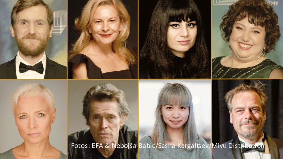 Die European Film Academy hat ihre diesjährigen Neumitglieder benannt. Unter den 462 Filmschaffenden sind u.a. Schauspielerin Meltem Kaptan, ihr Kollege Charly Hübner, Hollywood-Star Willem Dafoe, Regisseurin Marie Kreutzer und Visual-Effects-Spezialist Frank Petzold vertreten. (Foto: EFA/Nebojša Babić/Sasha Kargaltsev/Miyu Distribution)