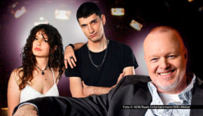 Entertainer Stefan Raab ist ins deutsche ESC-Team zurückgekehrt und hat in Zusammenarbeit mit ARD und RTL den Beitrag für Basel ermittelt. Die Hintergründe dazu erzählt ab dem 12. Mai die dreiteilige Doku „Stefan Raab: Mein ESC. Chefsache Abor & Tynna“ in der ARD Mediathek. Foto © NDR/Raab Entertainment/Willi Weber