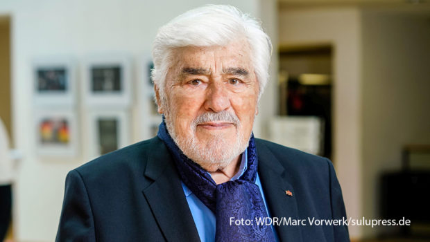 Die Stifter des Deutschen Fernsehpreises haben entschieden: Mario Adorf wird in diesem Jahr mit dem Ehrenpreis ausgezeichnet. Der Schauspieler begeistert seit über 70 Jahren in vielseitigen Rollen, sowohl auf der Bühne als auch auf den Kinoleinwänden und den Fernsehbildschirmen. (Foto: WDR/Marc Vorwerk/sulupress.de)