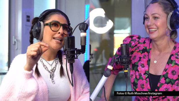 Sängerin und Entertainerin Senna Gammour ist für viele ihrer Fans längst die „Abla“, die große Schwester. Vor allem in ihrem Podcast „Frag die Abla“ geht’s um mehr als um Blabla. In der aktuellen Ausgabe spricht sie mit Moderatorin Ruth Moschner – und die beiden Frauen schlagen einen großen Bogen. (Fotos © Ruth Moschner/Instagram)