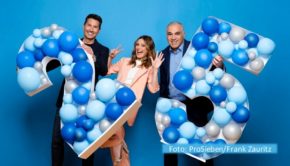 Bei „Galileo“ bilden aktuell Stefan Gödde, Funda Vanroy und Aiman Abdallah das Moderations-Trio. Am 1. und 2. Dezember dürfen sie groß feiern, denn ProSieben strahlt eine Sonderprogrammierung zum 25-jährigen Jubiläum des Wissensmagazins aus. (Foto: ProSieben/Frank Zauritz)