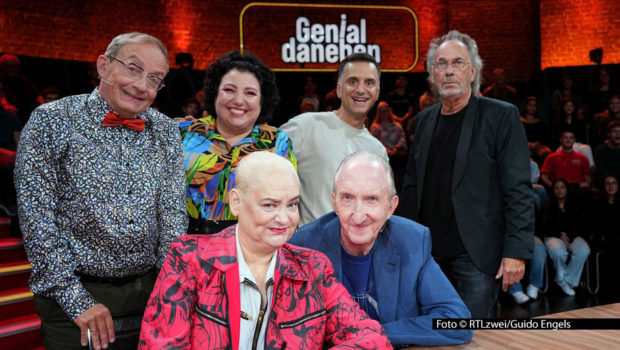 Am 19. Juni präsentiert RTLzwei ab 20:15 Uhr drei Folgen „Genial daneben“ mit Hugo Egon Balder und dem Rate-Team um Hella von Sinnen und Wigald Boning. Mit dabei sind unter anderem Mike Krüger, Meltem Kaptan und Özcan Cosar.