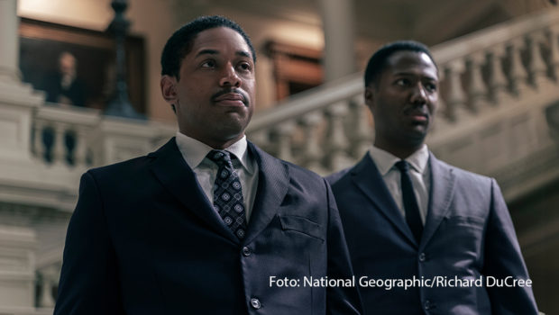 Martin Luther King und Malcolm X gehören zu den prägendsten Persönlichkeiten in der US-amerikanischen Geschichte. Die Emmy-prämierte Anthologie-Serie „Genius“ widmet ihnen eine eigene Staffel – zu sehen ab 1. Februar bei National Geographic als Deutschlandpremiere. (Foto: National Geographic/Richard DuCree)