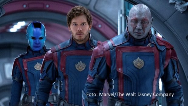 Ab Oktober übernimmt Leonine Studios Vermarktung und Vertrieb aller physischen Home-Entertainment-Veröffentlichungen des Disney-Konzerns im deutschen Sprachraum. Zum Auftakt der Zusammenarbeit erscheint „Guardians of the Galaxy Vol.3“. (Foto: Marvel/The Walt Disney Company)