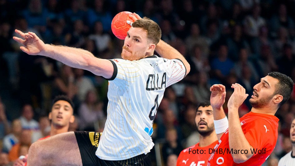 Das erste große Sport-Highlight des noch jungen Jahres steht ab dem 10. Januar auf dem Spielplan: Die deutsche Handball-Nationalmannschaft um Kapitän Johannes Golla tritt im eigenen Land an, um den Europameistertitel zu holen. Zum Eröffnungsspiel, das live im ZDF läuft, werden 53.000 Besucher erwartet. (Foto: DHB/Marco Wolf)