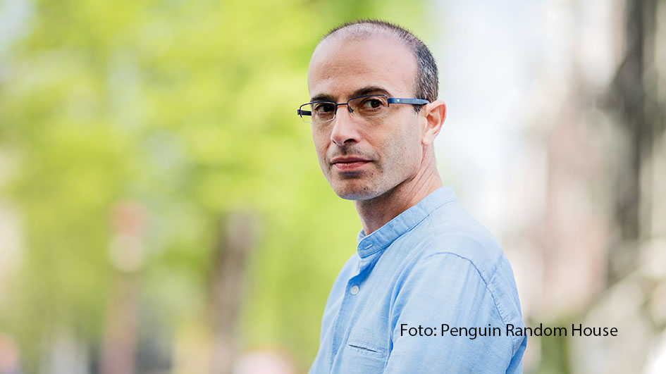 Yuval Noah Harari, Autor des Weltbestsellers „Eine kurze Geschichte der Menschheit“, tritt am 16. Oktober bei der Frankfurter Buchmesse auf. Bereits am Vorabend ist er in der ARD-Talkshow „Maischberger“ zu Gast. Sein Thema: Gefährdet KI die Zukunft der Menschheit? (Foto: Penguin Random House)