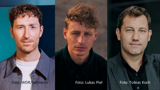 Kann die anstehende Fußball-Europameisterschaft in Deutschland eine ähnlich positive Geschichte schreiben wie einst das WM-„Sommermärchen“? Dieses Thema diskutiert Moderator Louis Klamroth am 3. Juni in „Hart aber fair“ mit Gästen wie Tim Bendzko, Lars Klingbeil, Lena Cassel und Fredi Bobic. (Foto: WDR/Sellmann/Lukas Piel/Tobias Koch)