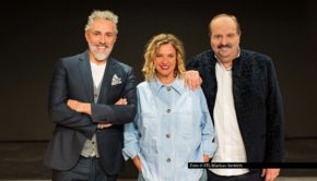 Die drei Profiköche Roland Trettl, Haya Molcho und Johann Lafer nehmen in der Auftaktfolge von „Hensslers Dreamteam“ am Jurytisch Platz. Die neue Kochshow feiert am kommenden 26. Oktober zur Primetime ihre TV-Premiere bei Vox. Foto © RTL/Markus Hertrich