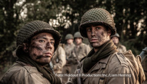 Ab dem 9. November ist die Befreiung Europas von der Besatzung durch Nazi-Deutschland Thema bei National Geographic. Mit realistisch inszenierten Reenactment-Szenen dokumentiert die Serie „Hitlers letzter Widerstand“ den Vormarsch der alliierten Truppen. (Foto: Holdout II Productions Inc./Liam Herring)