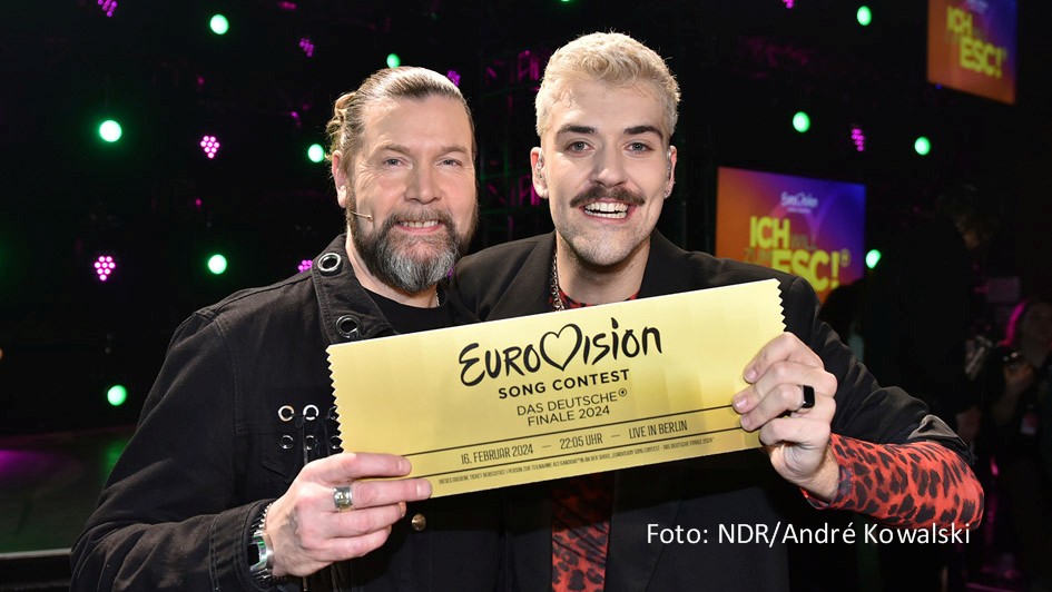 HP_Ich will zum ESC Finale_2024_Rea Garvey, Floryan_Foto NDR_André Kowalski