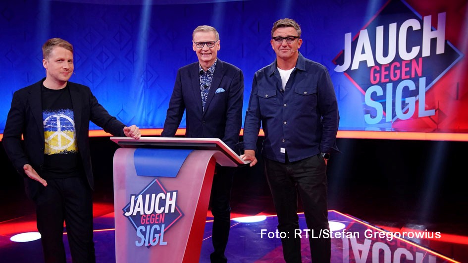 HP_Jauch gegen Sigl_2022_Oliver Pocher, Günther Jauch, Hans Sigl_Foto RTL_Stefan Gregorowius