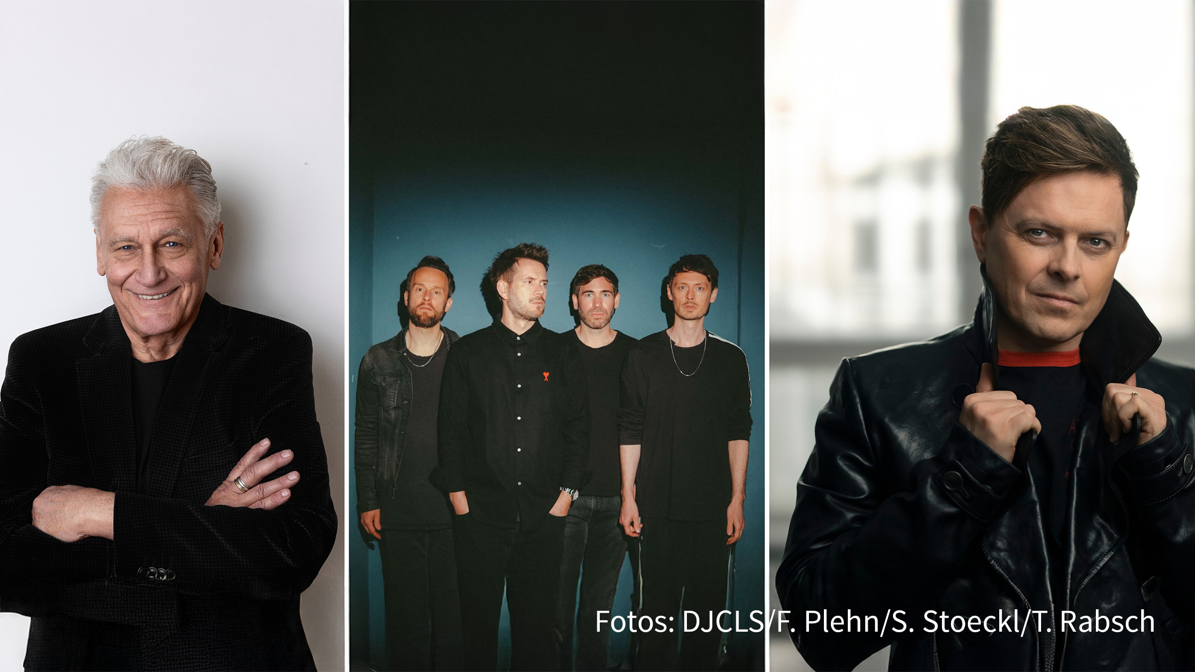Die José Carreras Gala feiert am 12. Dezember 30. Jubiläum. Zu den musikalischen Gästen gehören u.a. Rainhard Fendrich, Michael Patrick Kelly und Revolverheld. Moderiert wird die Spendenveranstaltung erneut von Stephanie Müller-Spirra und Sven Lorig. (Fotos: Deutsche José Carreras Leukämie-Stiftung e.V./F. Plehn/T. Rabsch/S. Stoeckl)
