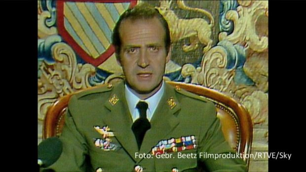 Aufstieg und Fall des spanischen Königs Juan Carlos I. stehen im Mittelpunkt einer von Christian Beetz produzierten deutschen Doku-Serie. „Juan Carlos – Liebe, Geld, Verrat“ feiert im April Weltpremiere beim Festival Canneseries und startet am 21. Mai bei Sky. (Foto: Gebr. Beetz Filmproduktion/RTVE/Sky)