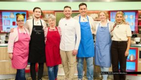 Ab Montag, den 20. April, startet die ZDF-„Küchenschlacht“ in eine neue Woche. Diesmal begleitet Sternekoch Robin Pietsch die Kandidatinnen und Kandidaten durch den Kochwettbewerb. Zum Auftakt stehen die persönlichen Lieblingsgerichte der Hobbyköche im Mittelpunkt. Foto © ZDF/Gunnar Nicolaus