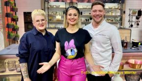 nd Lisa Angermann zu einer neuen Runde der Sat.1-Kochshow „Kühlschrank öffne dich!“. Die beiden treten im Team gegen Alexander Herrmann und Hanna Reder an. (Foto: smalltalk/Marcus Wanke)