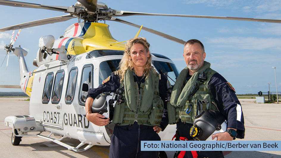 Die neue National Geographic-Serie „Küstenwache: Niederländische Karibik“ begleitet Sicherheits- und Rettungskräfte bei ihren Einsätzen auf idyllischen Inseln wie Curaçao und Aruba. Am heutigen 5. Mai läuft die erste von insgesamt sechs Folgen. (Foto: National Geographic/Berber van Beek)
