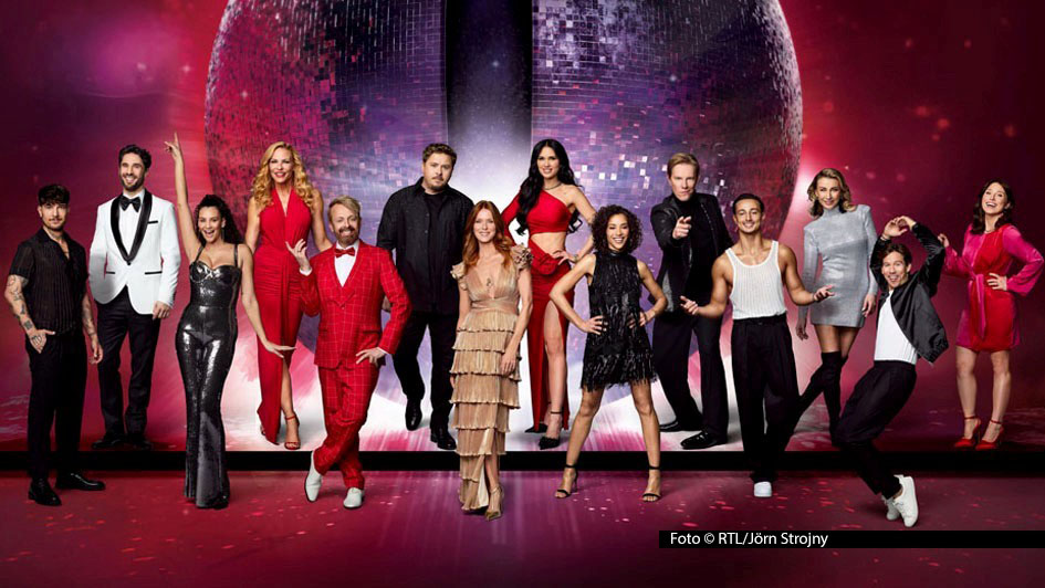 Der RTL-Dauerbrenner „Let’s Dance“ geht in eine neue Runde. Zum Staffelauftakt am 27. Februar stellen sich die 14 teilnehmenden Stars zunächst in Gruppentänzen vor. Dabei sind diesmal u.a. Sonya Kraus, Ross Antony, Simon Gosehann, Esther Schweins und Anna-Carina Woitschack. (Foto © RTL/Jörn Strojny)