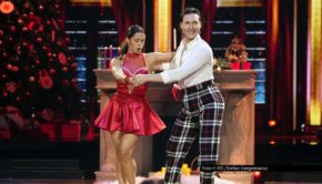 Zum Start ins vierte Adventswochenende feiert auch „Let’s Dance“ Weihnachten. Am 19. Dezember lädt die RTL-Show zu einer festlichen Sonderausgabe ein. Zu den prominenten Tanzpaaren des Abends zählen u.a. Sängerin Vanessa Mai und Profi Evgeny Vinokurov. Foto © RTL/Stefan Gregorowius