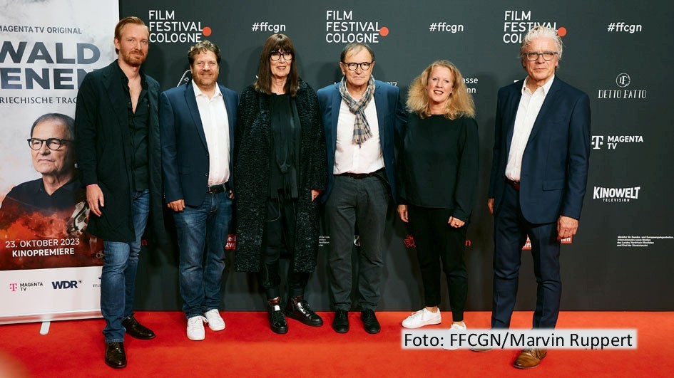 Filmemacher Jesper Petze hat die Karriere von Ewald Lienen und besonders dessen turbulentes Engagement bei AEK Athen in einer von MagentaTV und WDR koproduzierten Doku nachgezeichnet. Beim Film Festival Cologne feierte „Ewald Lienen – Eine griechische Tragödie“ jetzt seine Kinopremiere. (Foto: FFCGN/Marvin Ruppert)