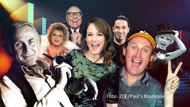 Das ZDF feiert sein 60. Senderjubiläum u.a. am 28. März mit einer Dokumentation über sechs Jahrzehnte Comedy-Geschichte in Deutschland. In dem Film von Andrea Rudnick kommen u.a. Thomas Hermanns, Oliver Welke, Hugo Egon Balder und Hazel Brugger zu Wort. (Foto: ZDF/Paul’s Boutique)